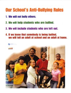 Anti-Bullying poster
