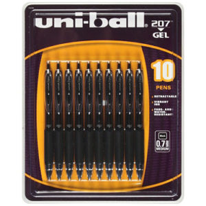 I use Uni-ball .7mm pens