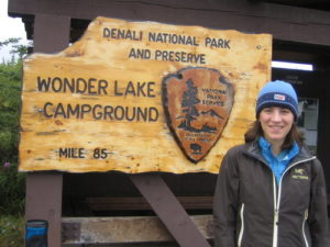Hannah Moderow at Denali National Park