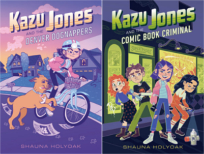 The Kazu Jones series by Shauna Holyoak