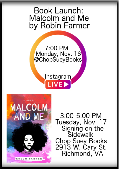 Book Launch Details. Nov. 16 Instagram Live, 7:00 pm @ChopSueyBooks